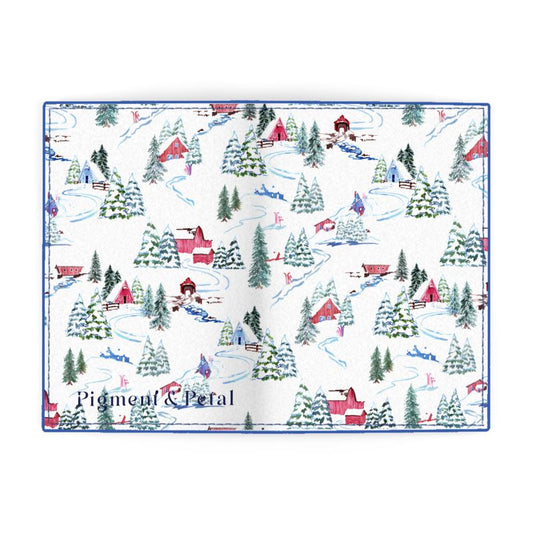 Ski Chalet Passport Cover
