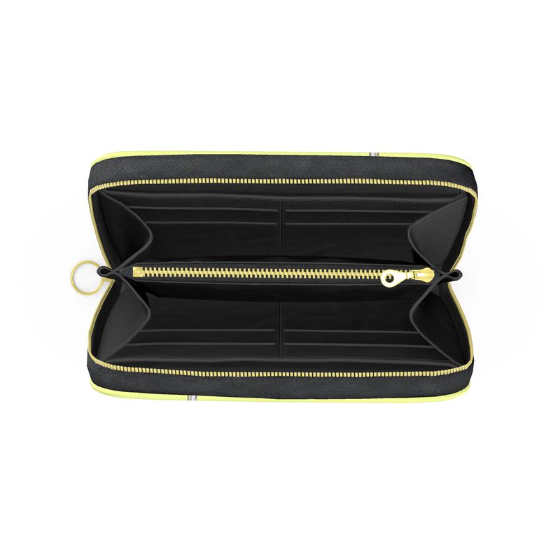 First Chair Leather Zip Wallet