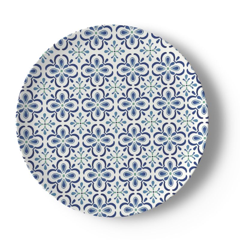 Frostbite Mismatched Bone China Dish Set