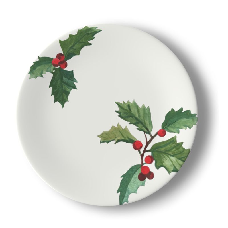 Winter Berries Bone China Dish Set (4)