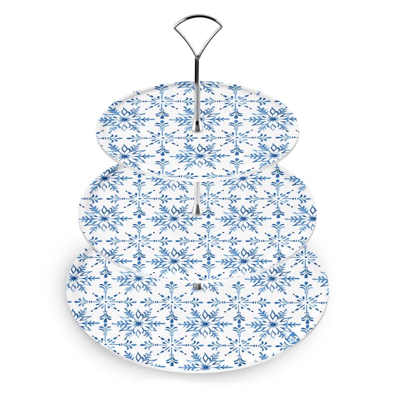 Cold Snap Tiered Cupcake Stand