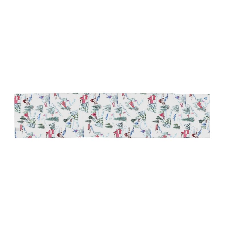 Ski Chalet Wool Cashmere Scarf