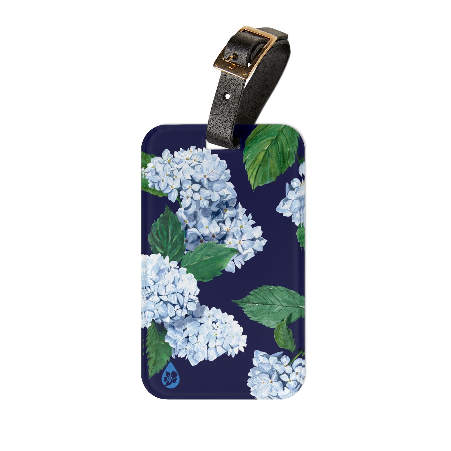 Hydrangea Luggage Tag