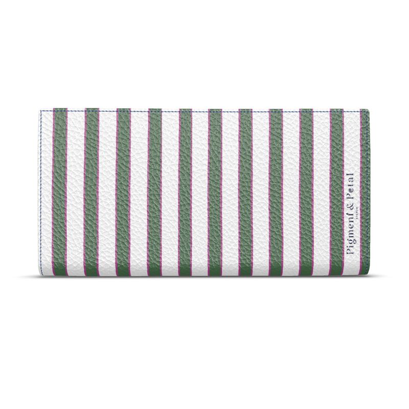 Prep Stripe Napa Leather Wallet