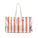 Bold Painted Stripe Beach Tote