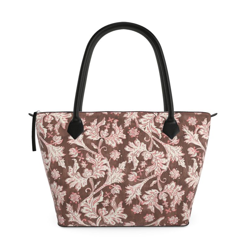 Heritage Block Leather Handbag