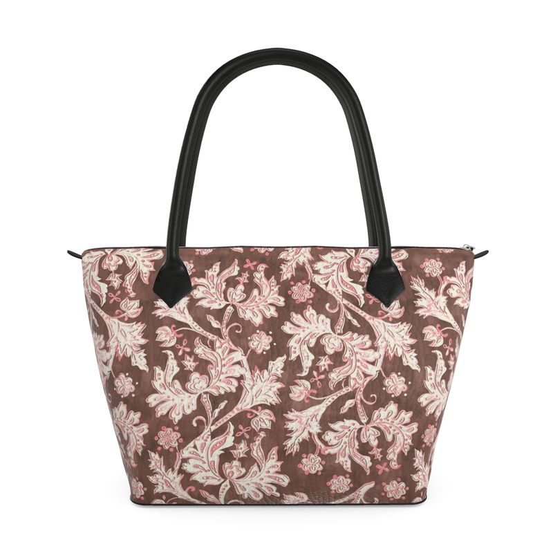 Heritage Block Leather Handbag