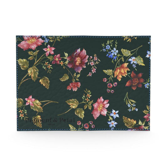 Midnight Bloom Passport Cover