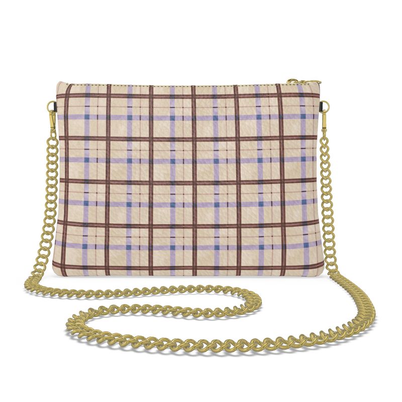 Harvest Plaid Crossbody Bag