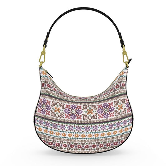 Summit Knit Curved HandBag
