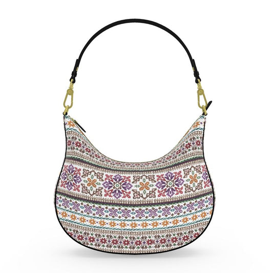 Summit Knit Curved Zip Bag