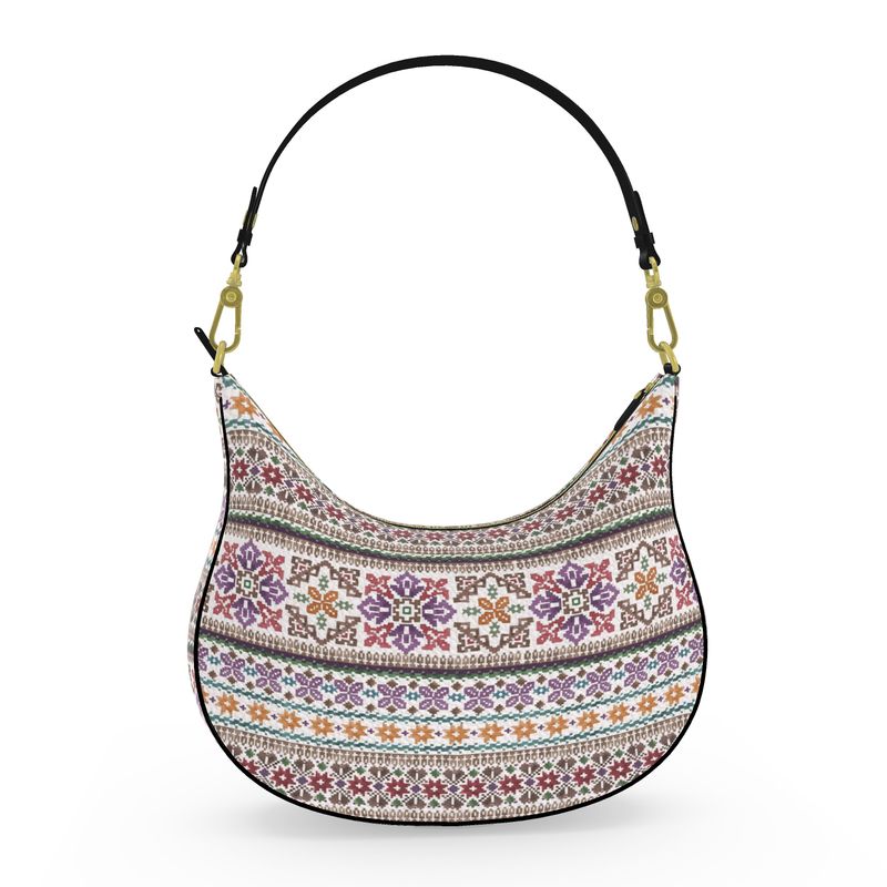Summit Knit Curved HandBag
