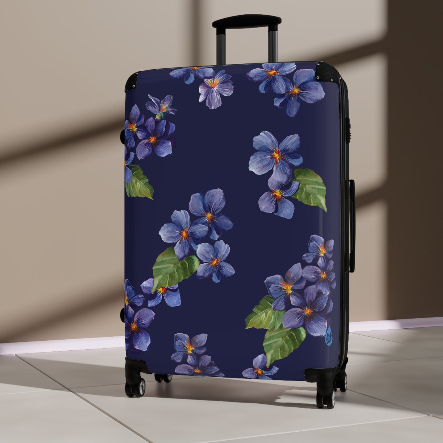 Violets Are Blue Suitcase