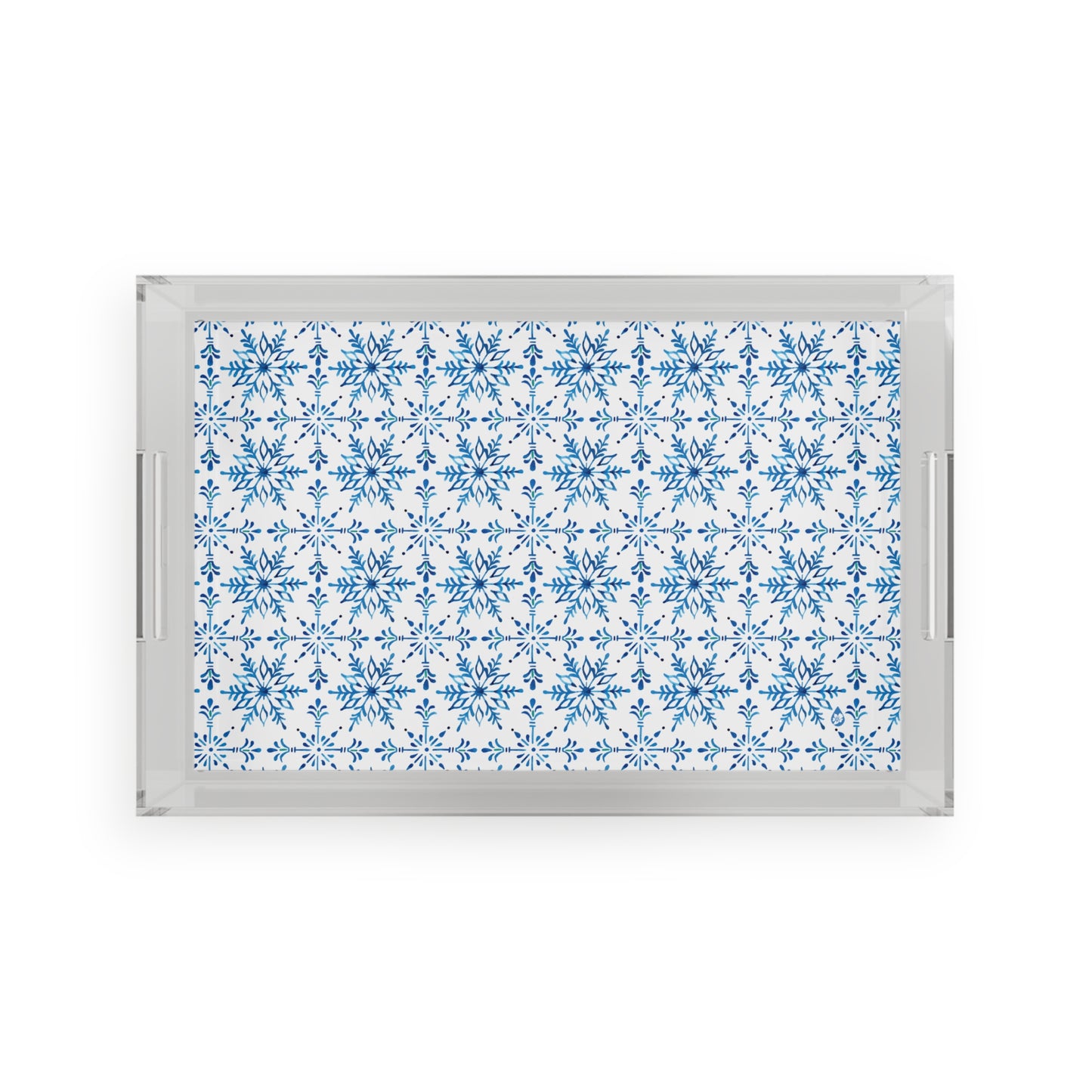 Cold Snap Lucite Serving Tray