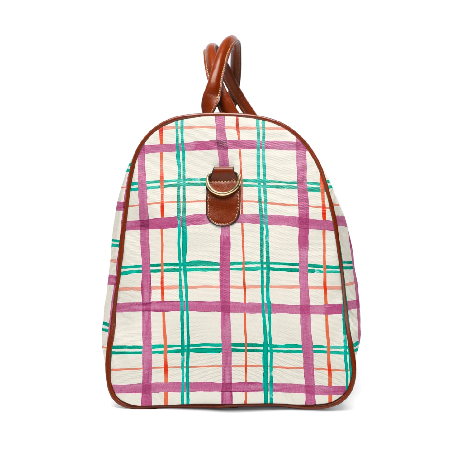 Alpine Plaid Waterproof Travel Bag