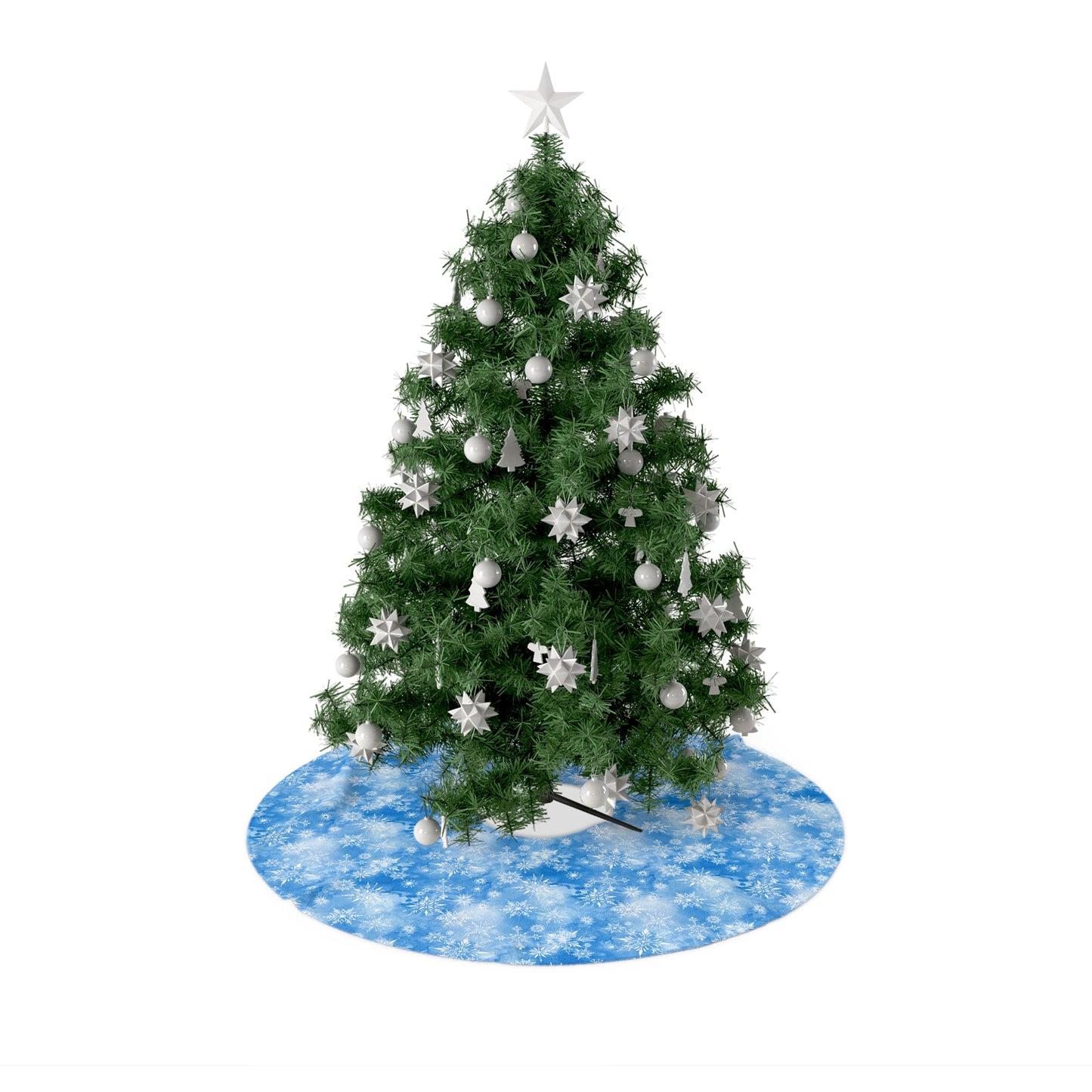 Freeze The Day Holiday Tree Skirt