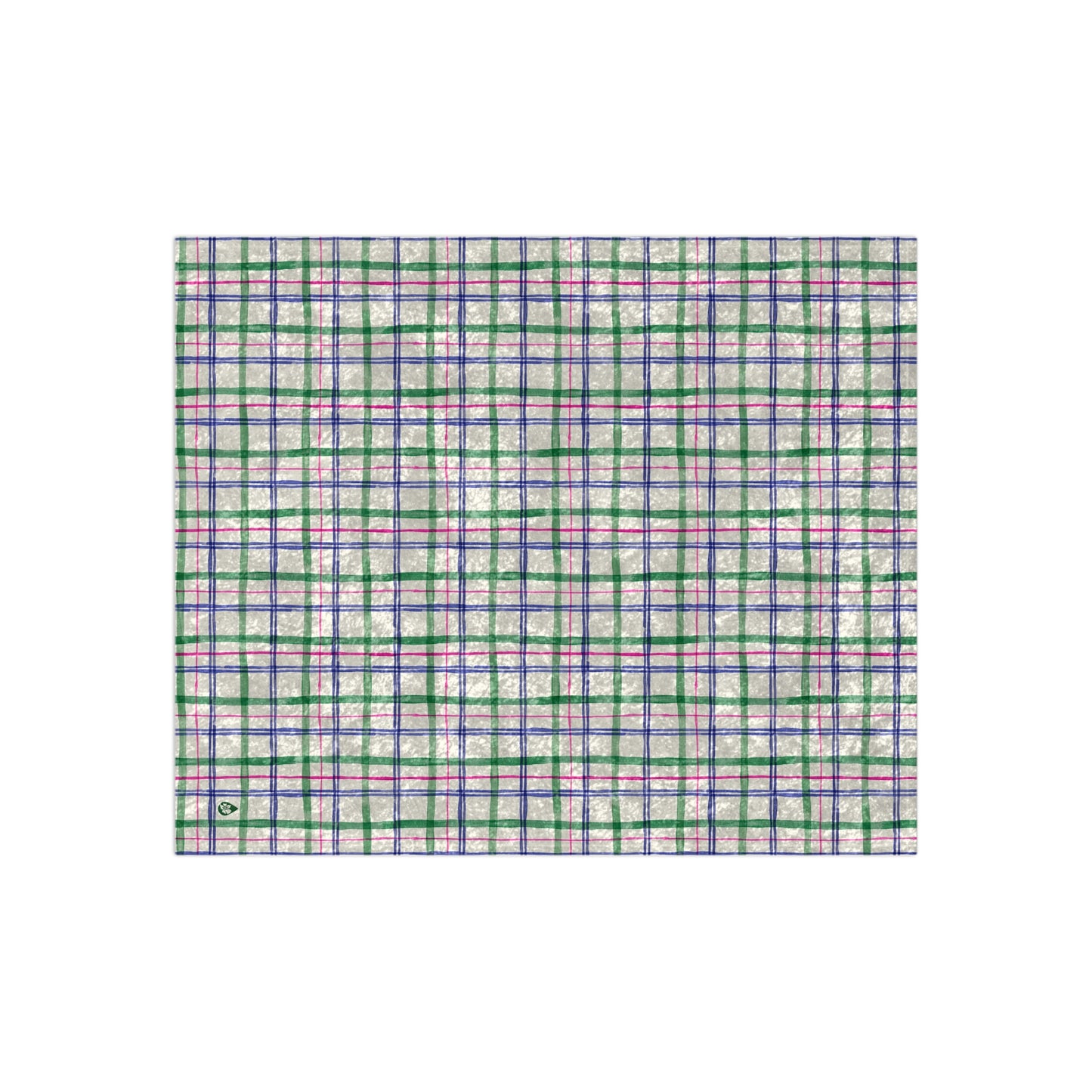 Alpine Plaid Velvet Blanket