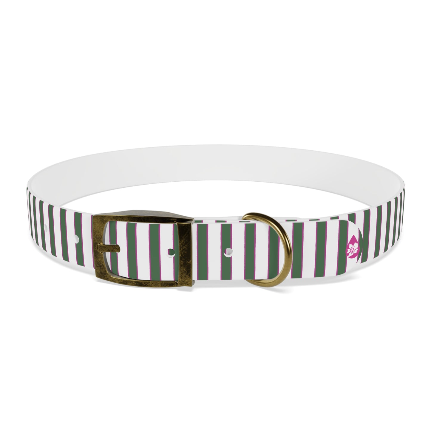 Prep Stripe Dog Collar