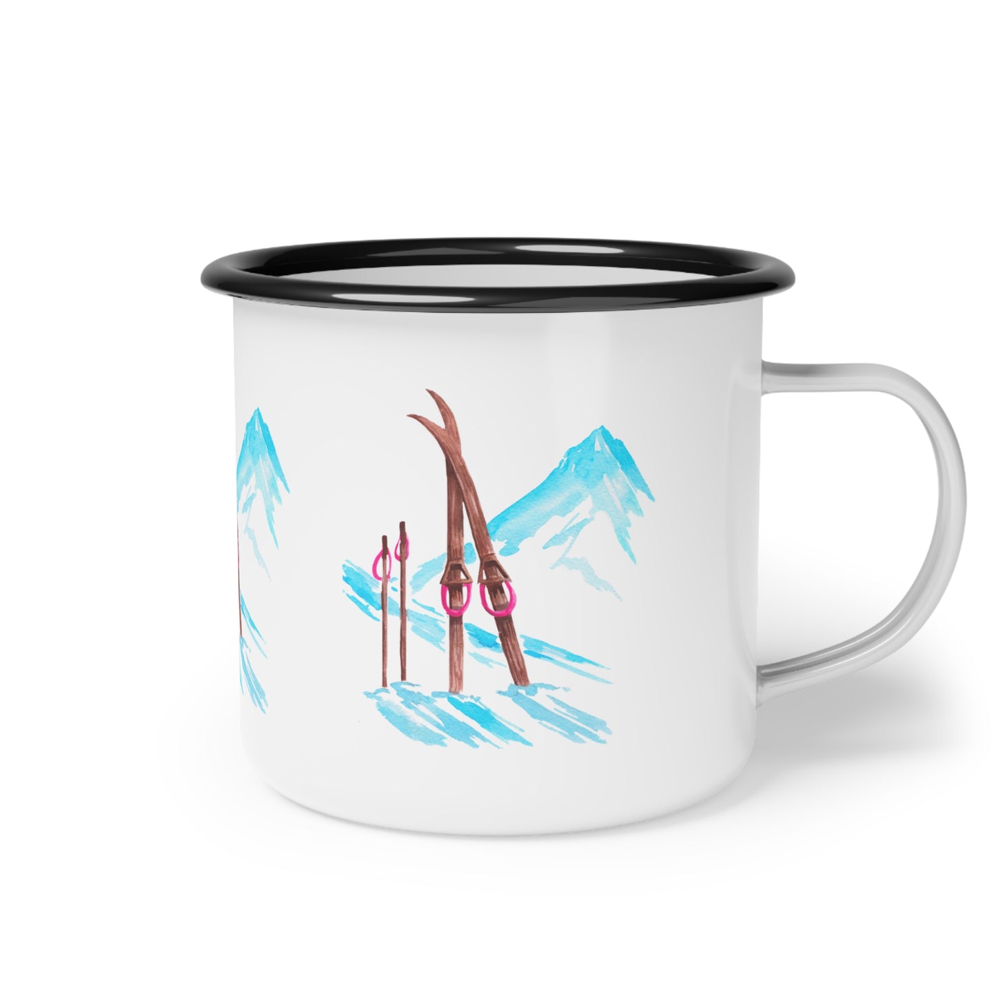 Ski Enamel Camp Cup