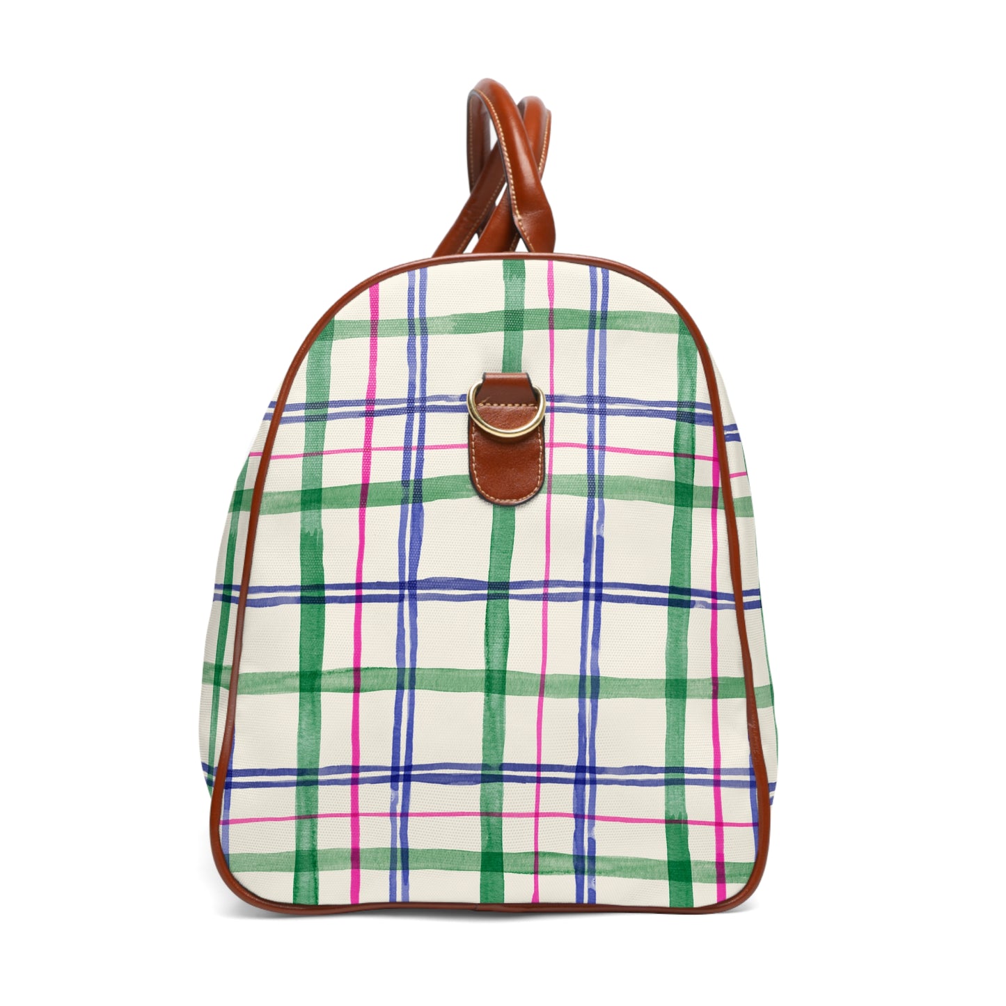 Alpine Plaid Waterproof Travel Bag