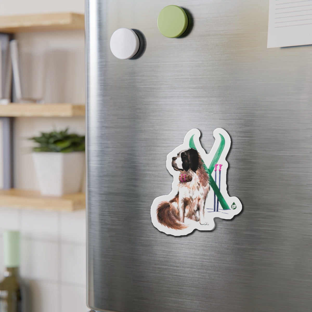 Snow Dog Magnet
