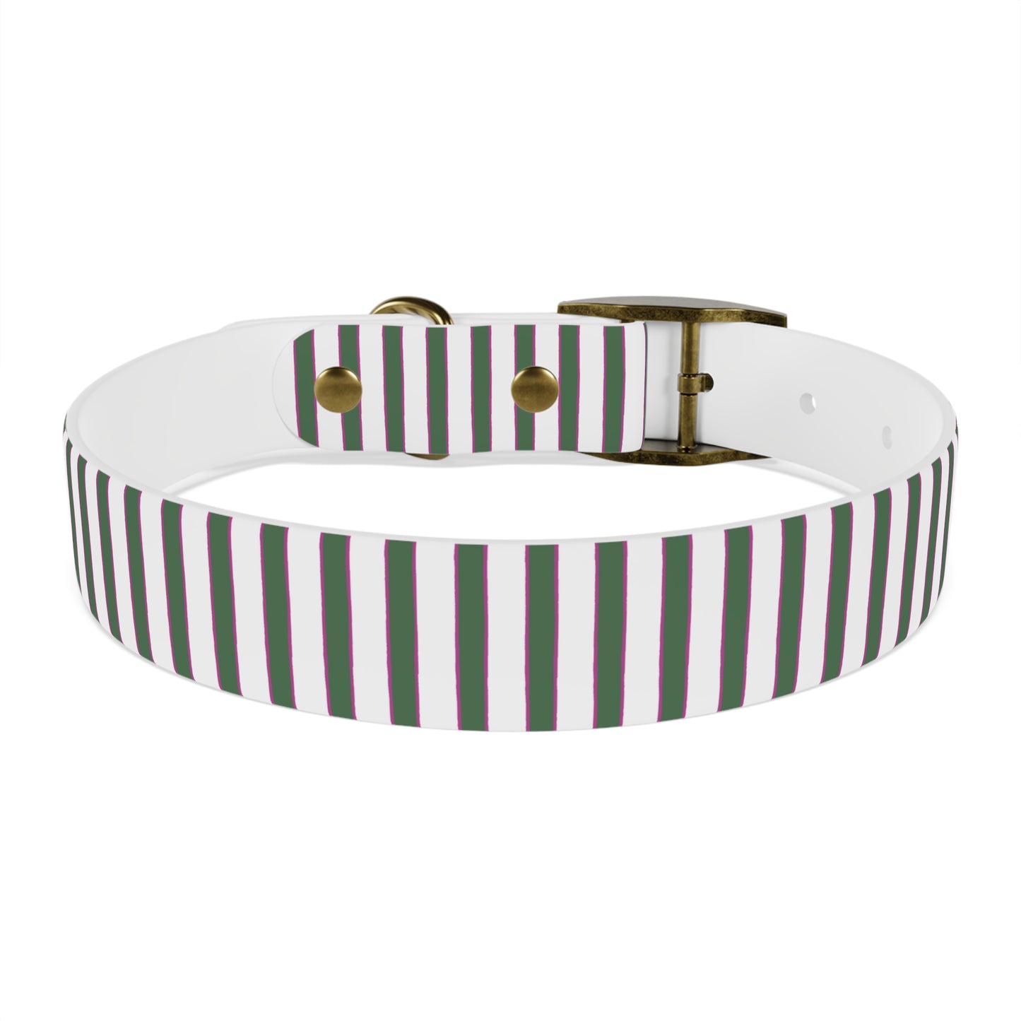 Prep Stripe Dog Collar