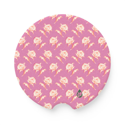 Watercolor Woodblock Car Coasters