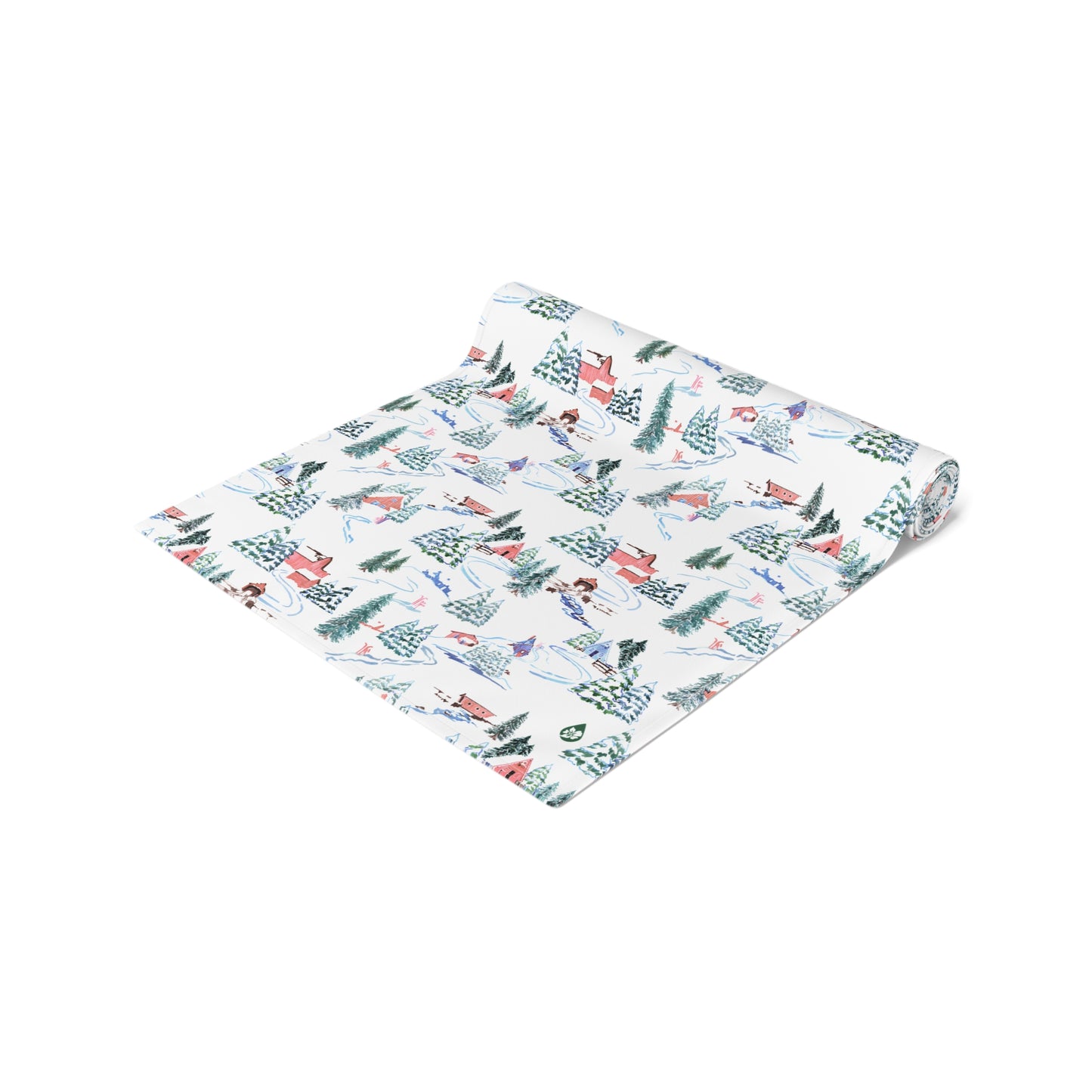 Ski Chalet Table Runner