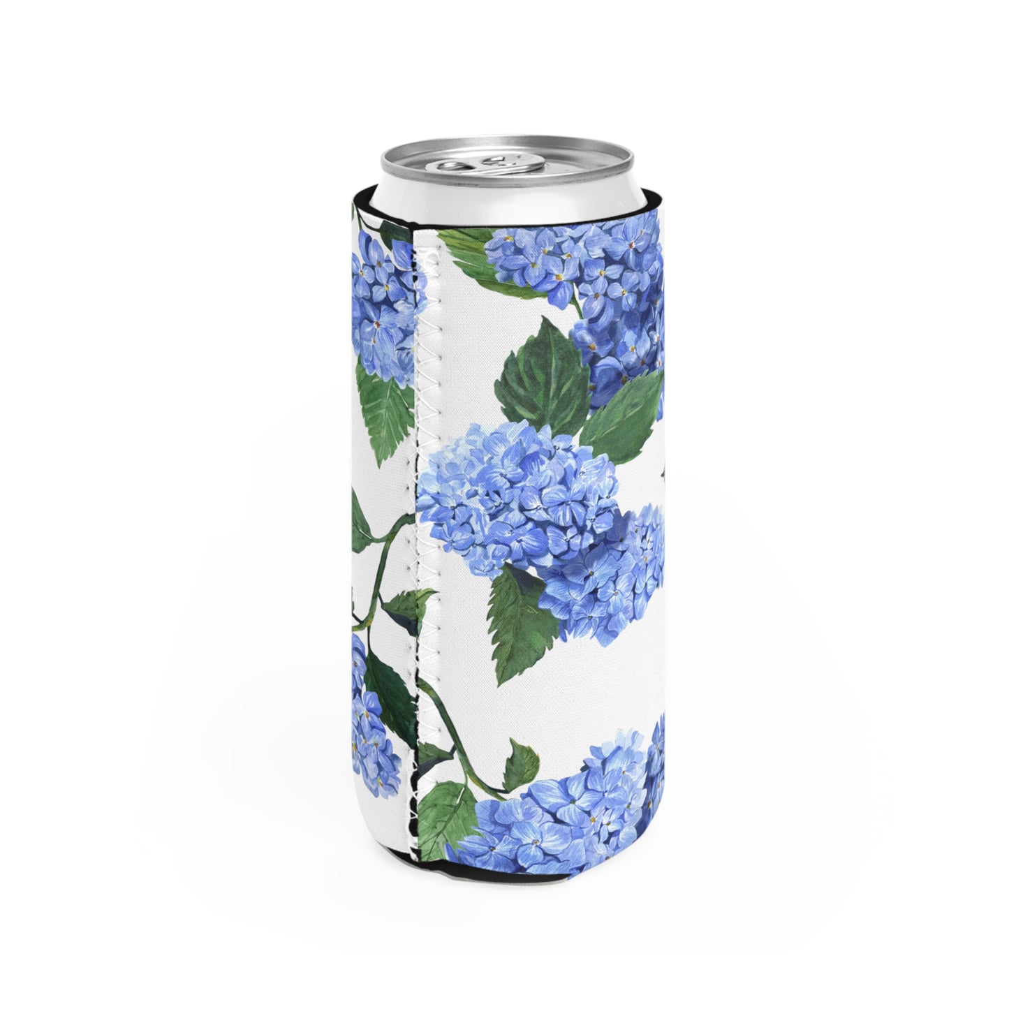 Hydrangea Slim Can Cooler