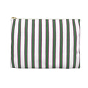 Prep Stripe Zip Pouch