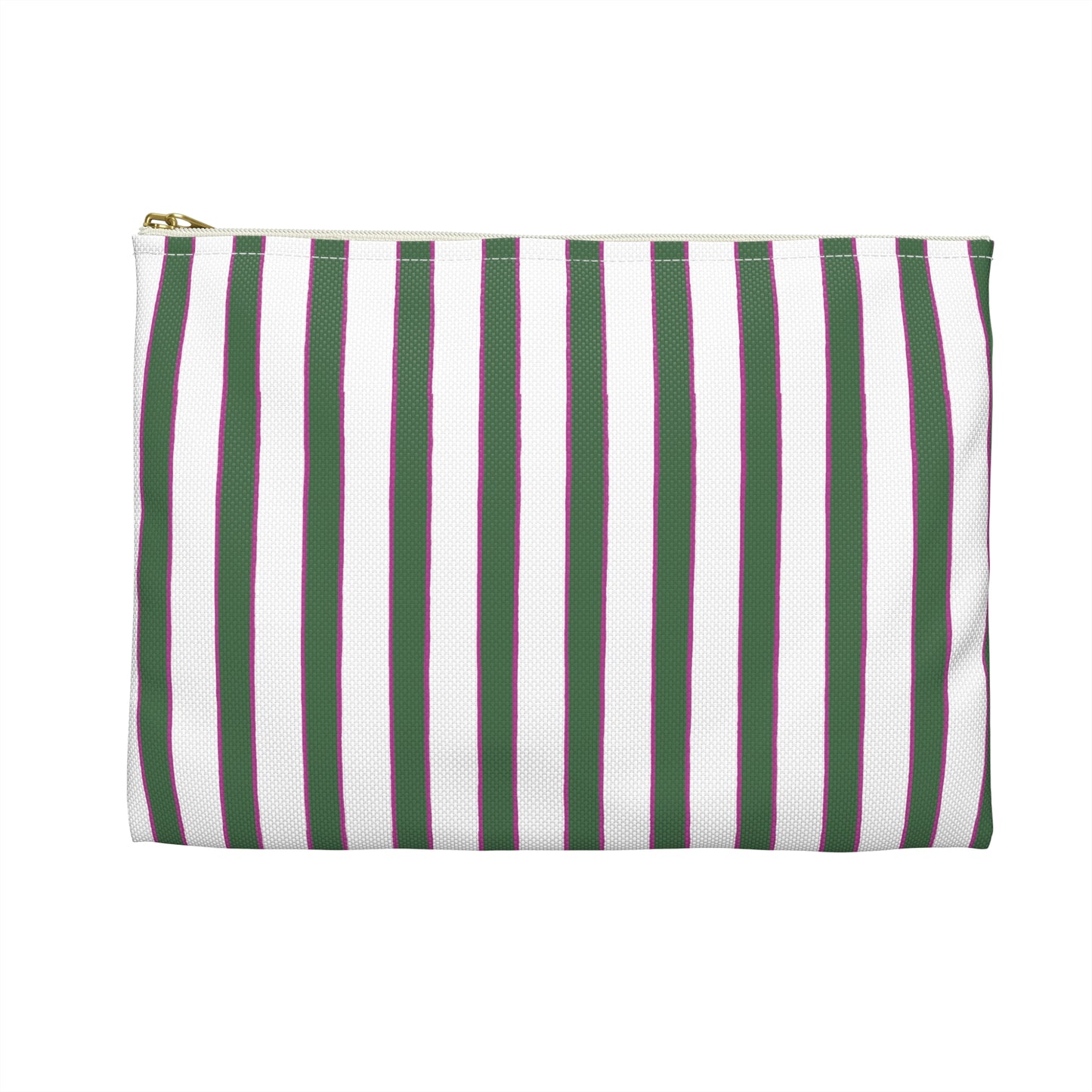 Prep Stripe Zip Pouch