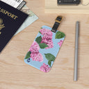 Hydrangea Luggage Tag