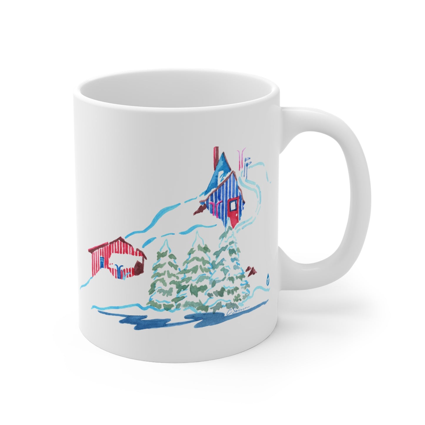 Ski Chalet 11oz Mug