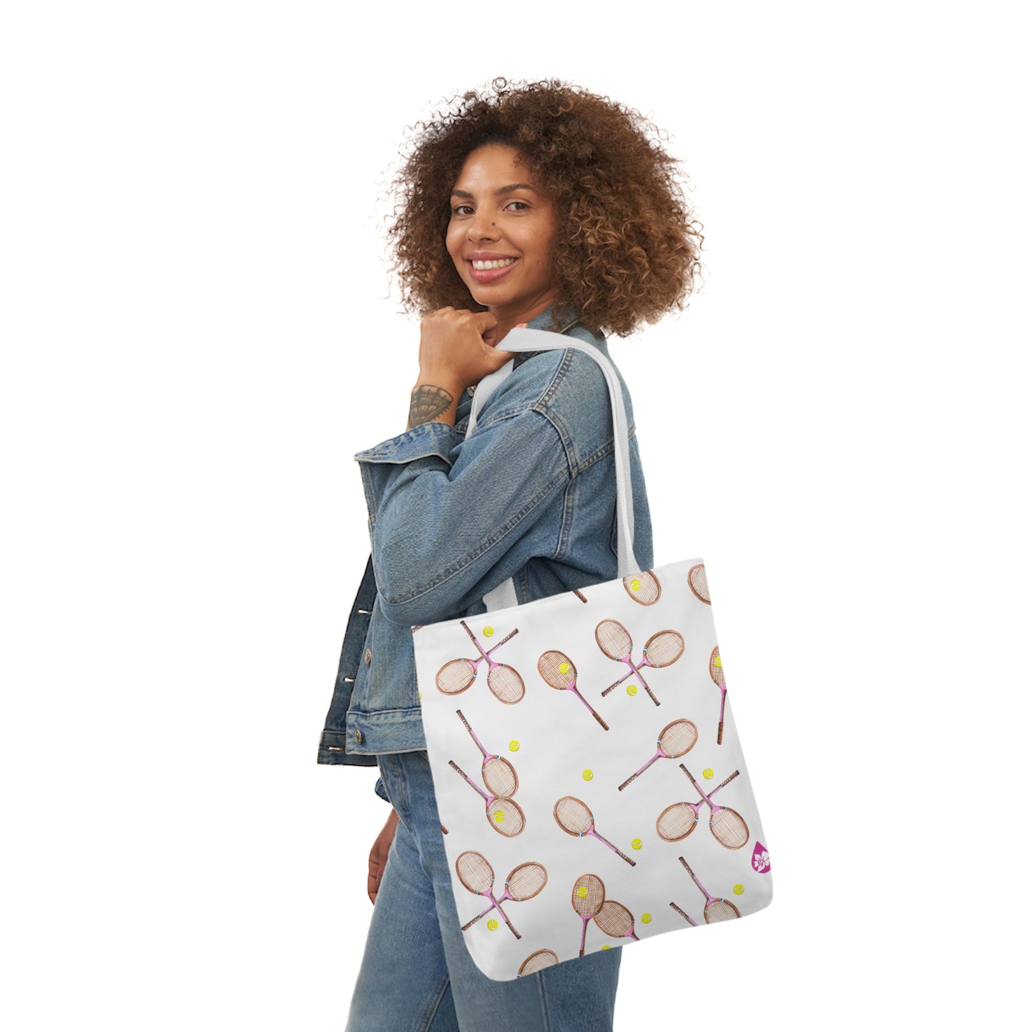 Match Point Canvas Tote Bag