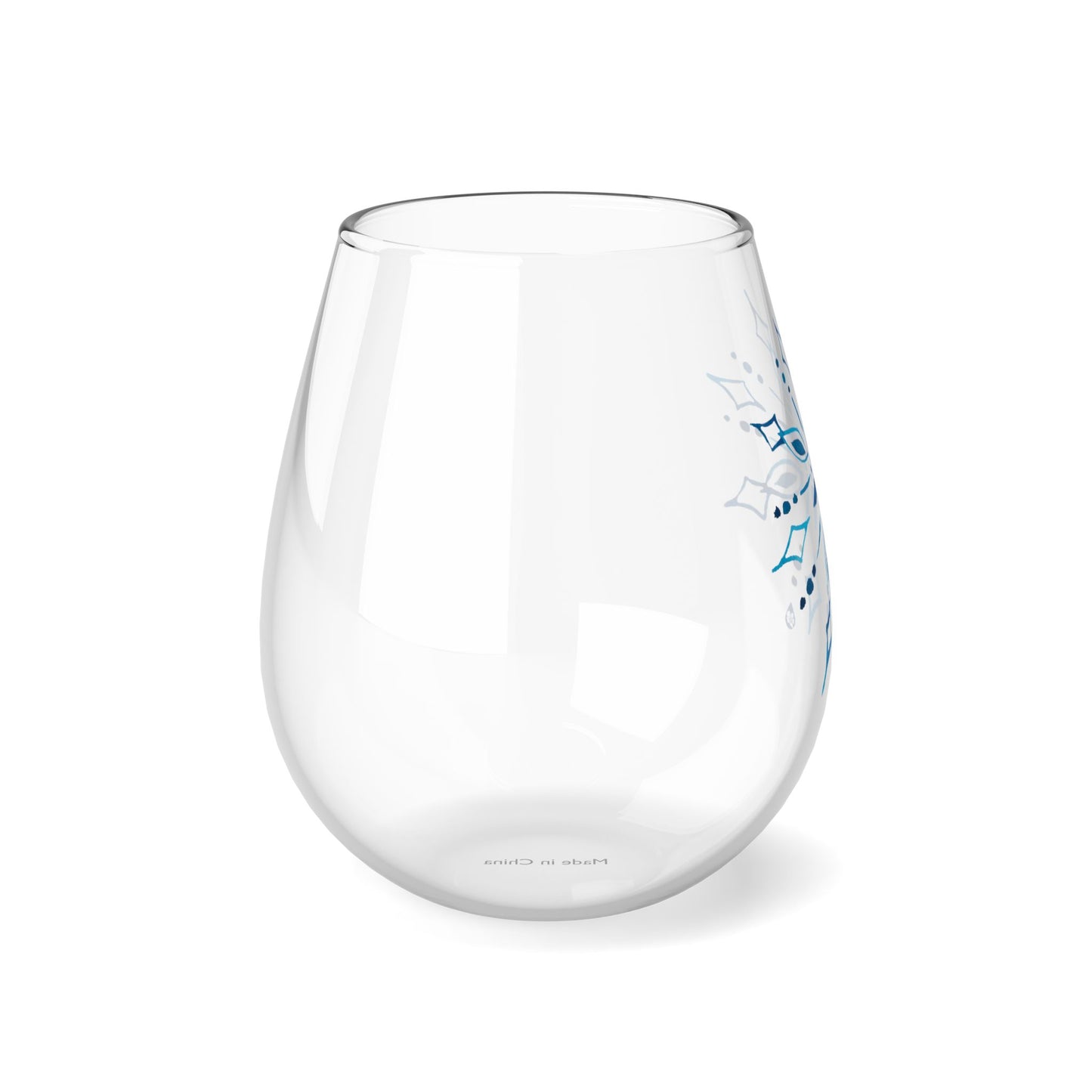 Freeze The Day Stemless Wine Glass