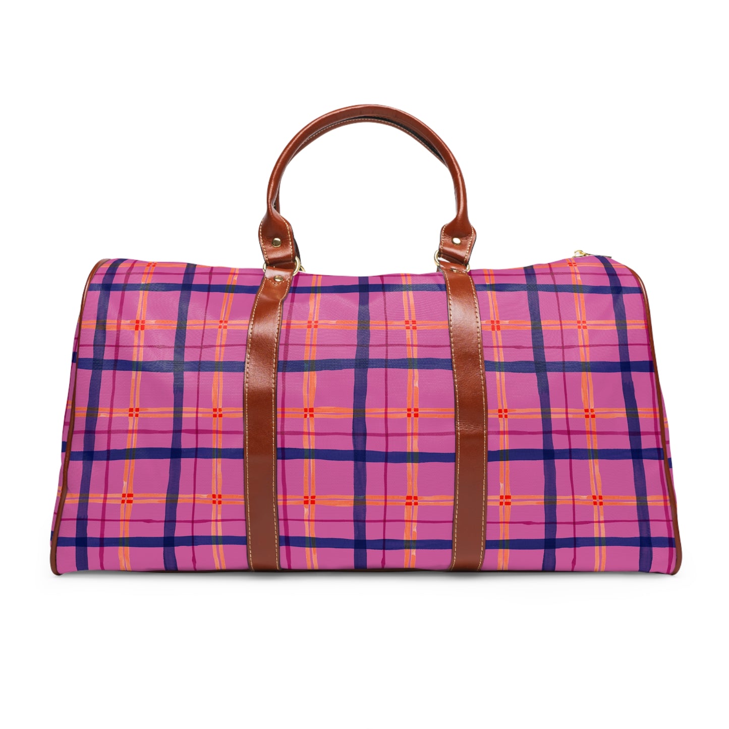 Alpine Plaid Waterproof Travel Bag