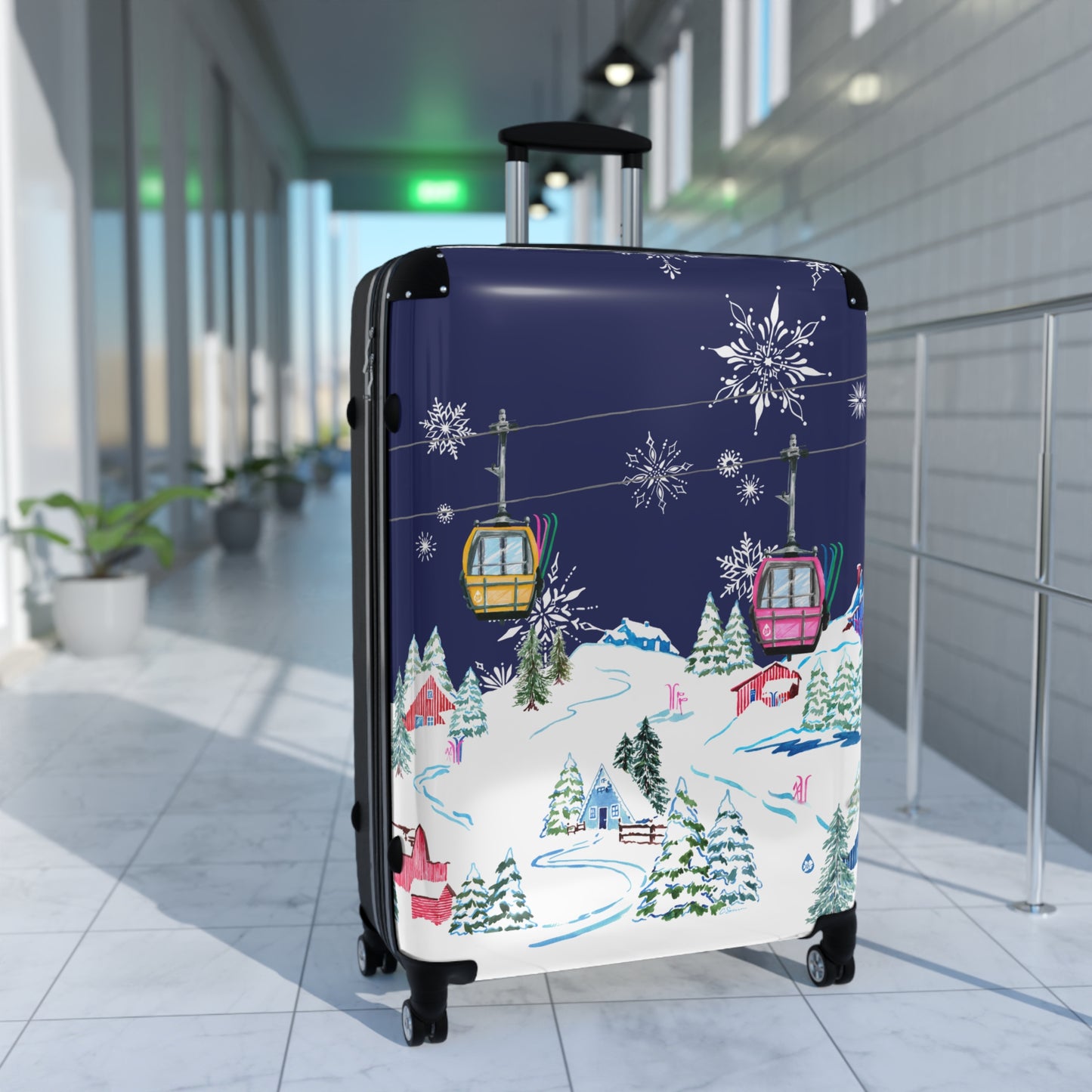 Ski Chalet Suitcase