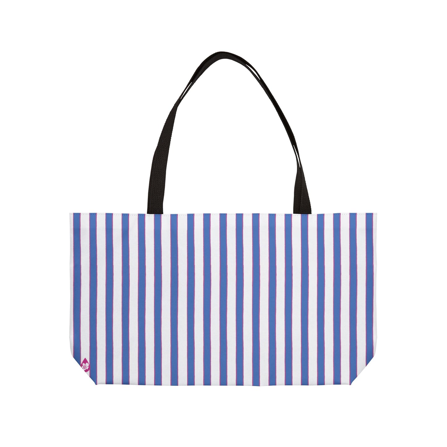 GOOD DOG Prep Stripe Weekender Tote Bag