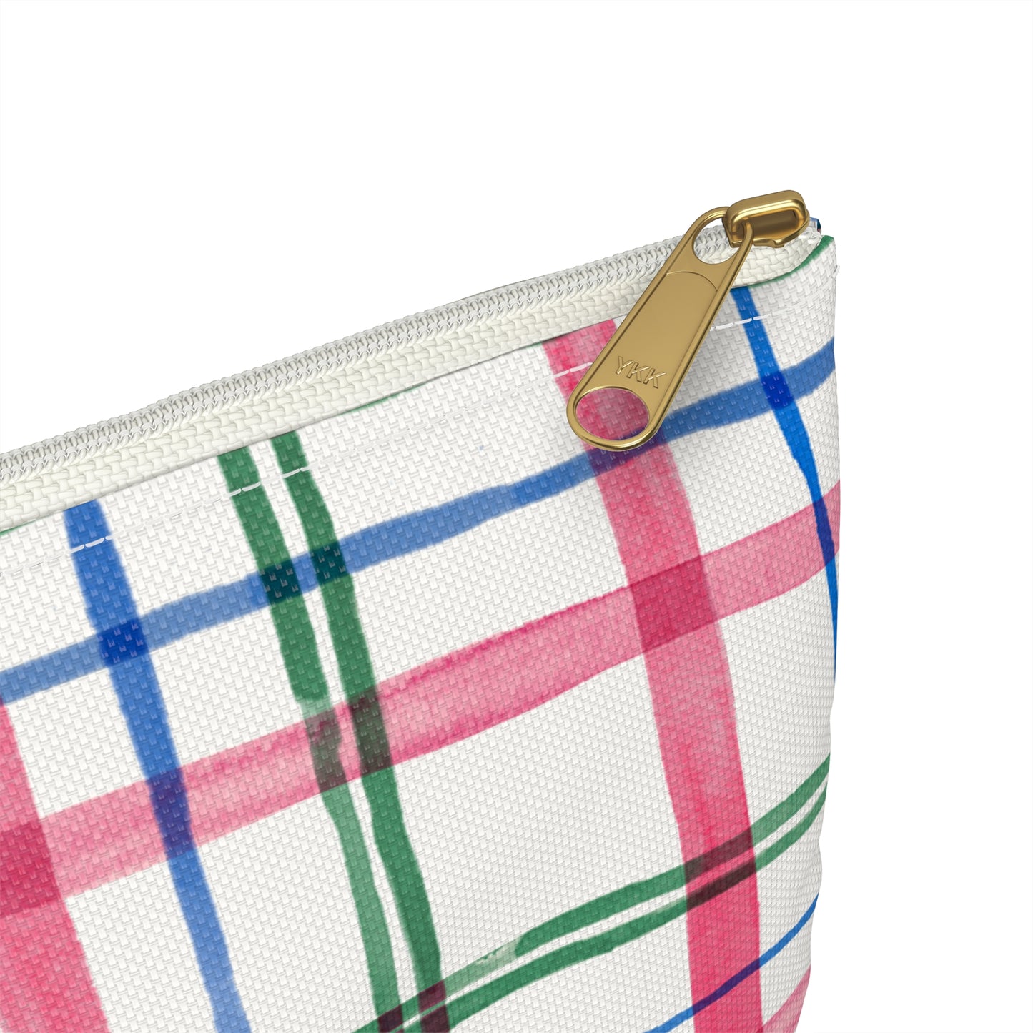 Alpine Plaid Zip Pouch
