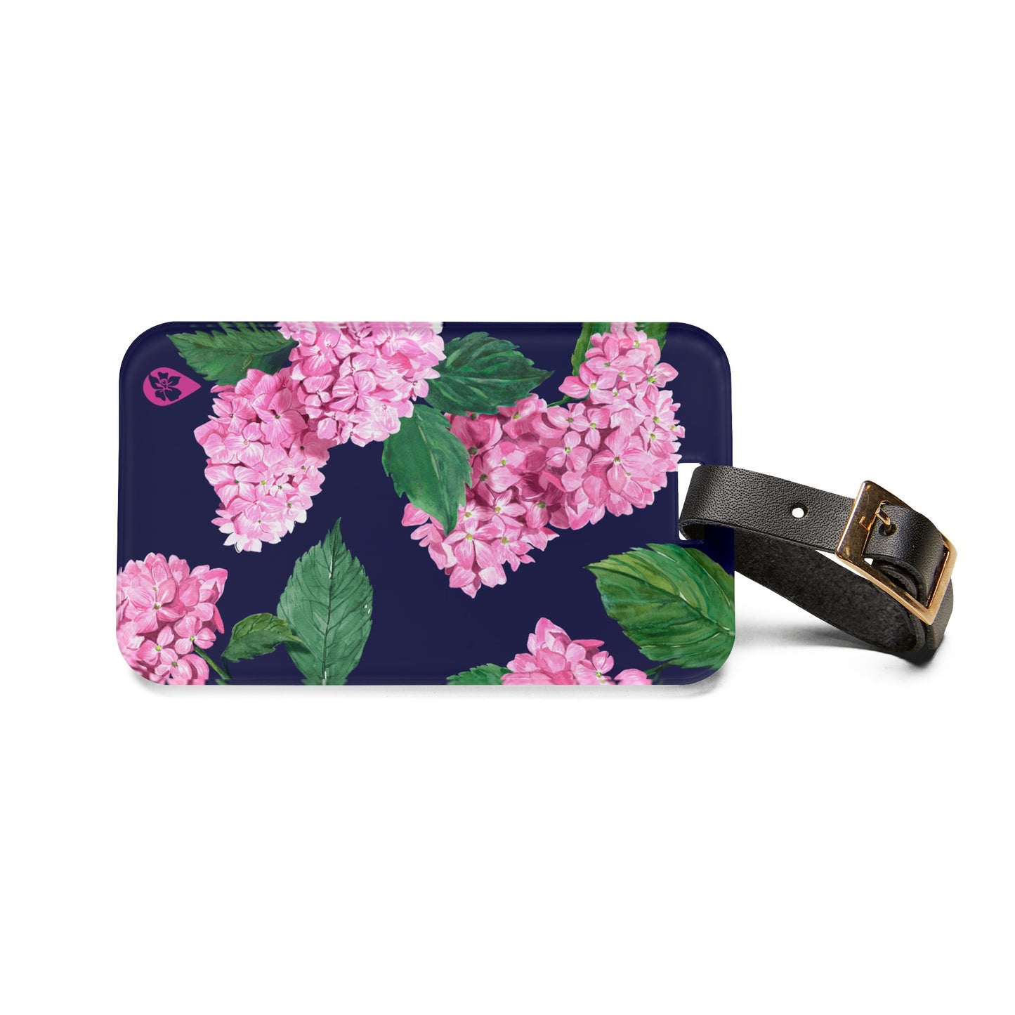 Hydrangea Luggage Tag