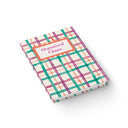 Alpine Plaid Hardcover Journal