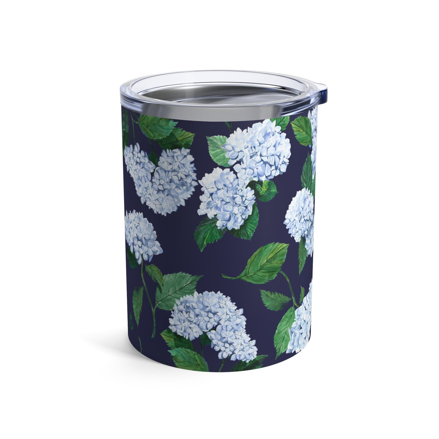 Hydrangea Tumbler in Twilight Side View