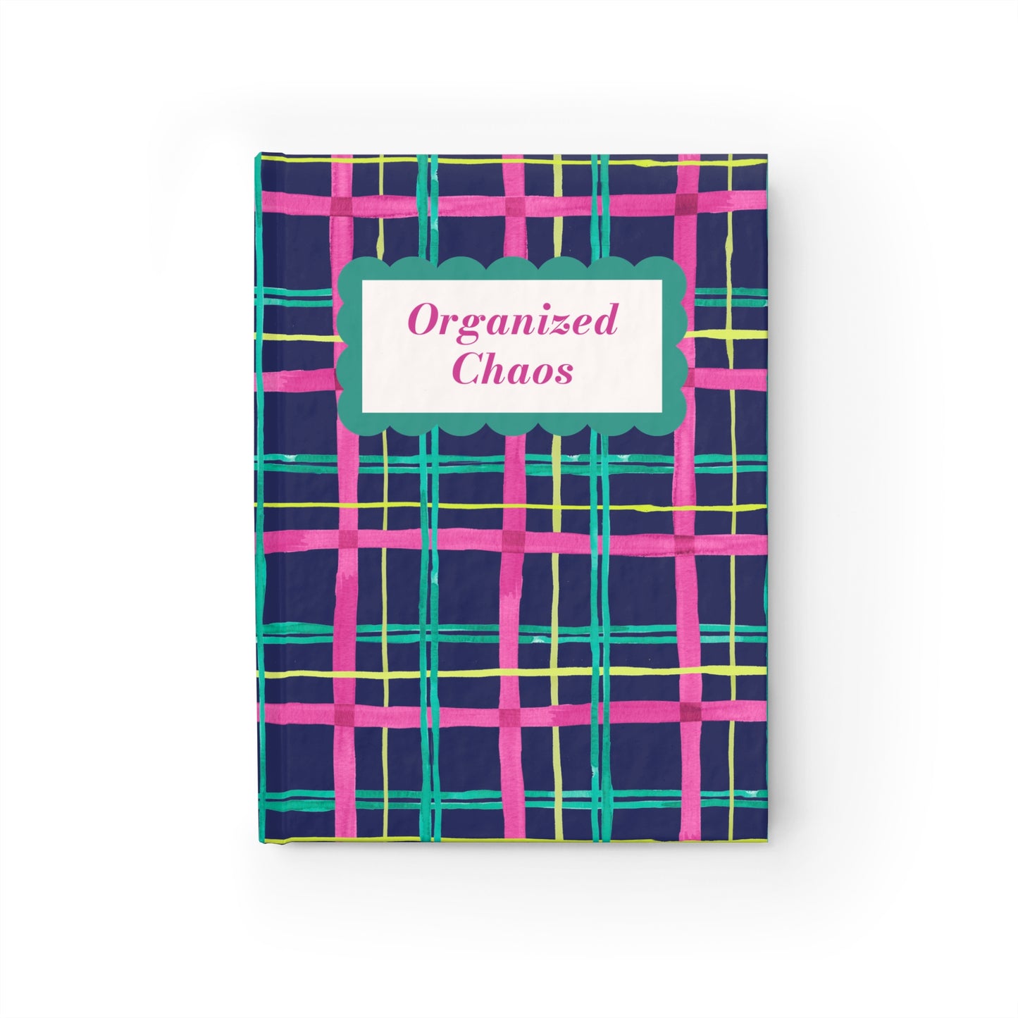 Alpine Plaid Hardcover Journal