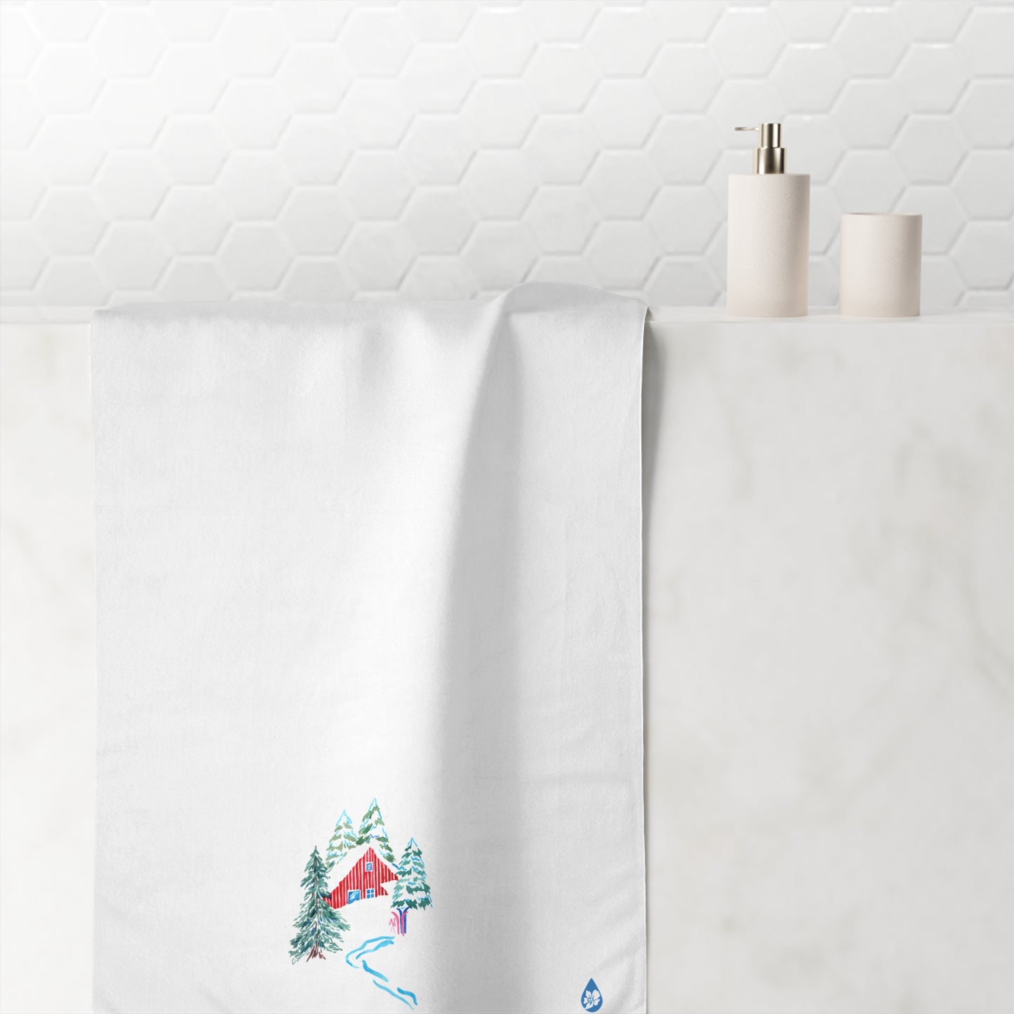 Ski Chalet Mink-Cotton Towel