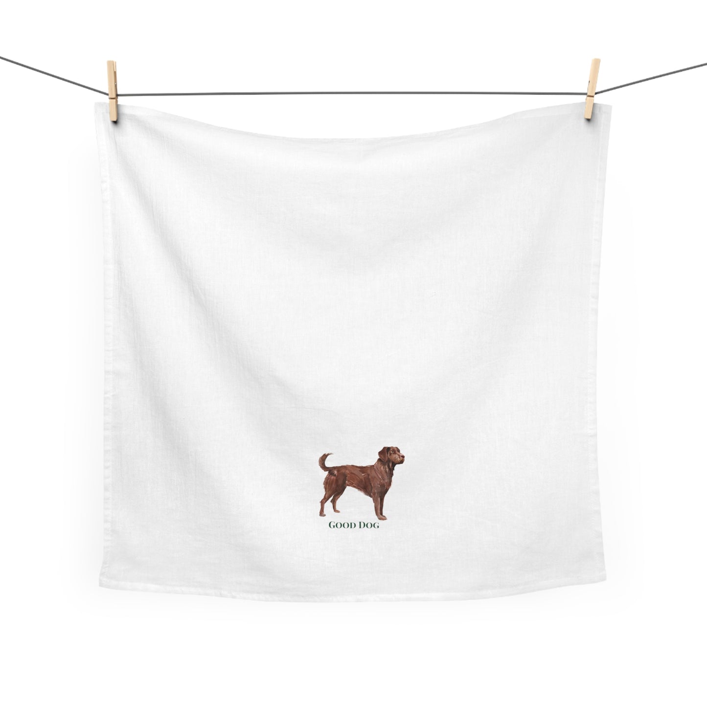 Good Dog - Brown Labrador Tea Towel