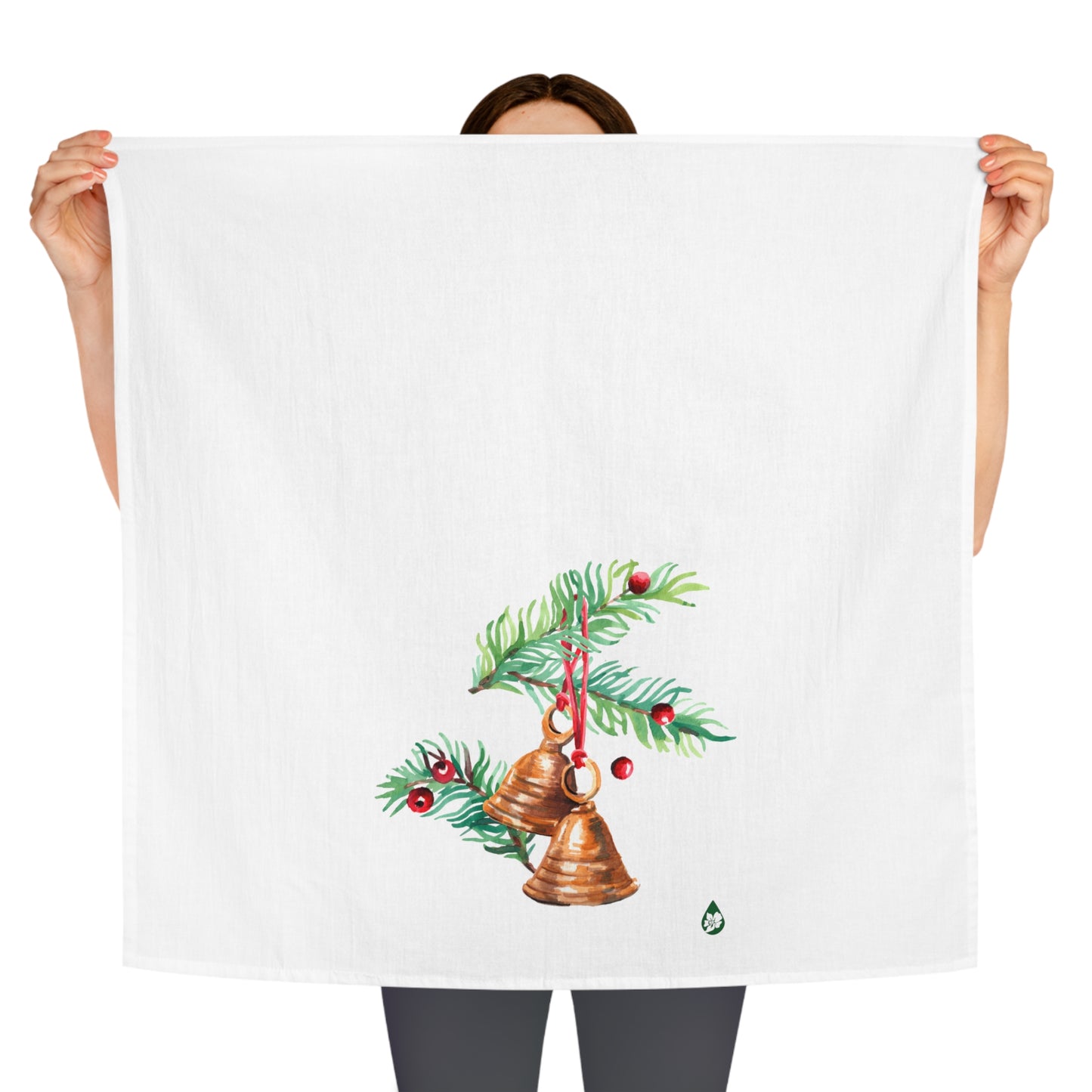 Winter Bells Tea Towel