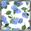 Hydrangea Lucite Tray