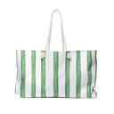 Bold Painted Stripe Beach Tote