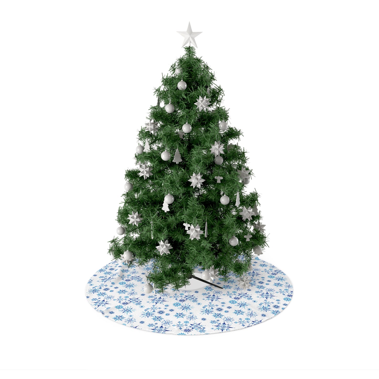 Freeze The Day Holiday Tree Skirt