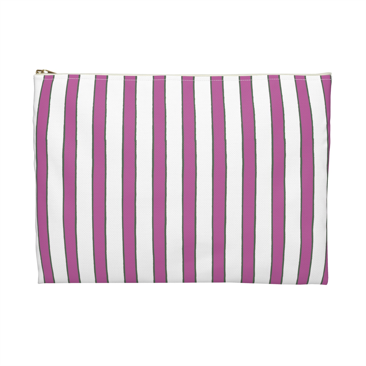 Prep Stripe Zip Pouch